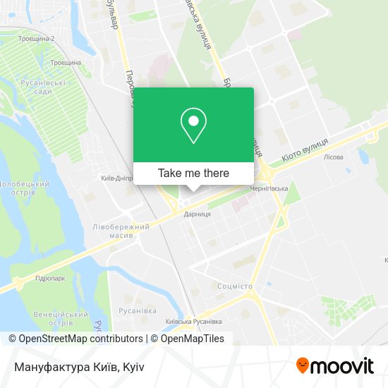 Карта Мануфактура Київ