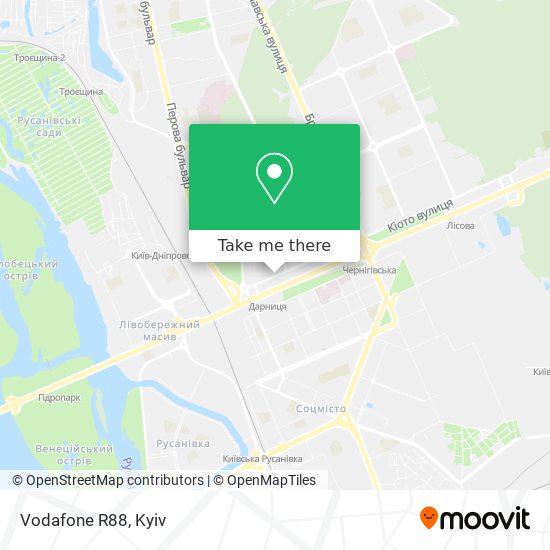 Vodafone R88 map