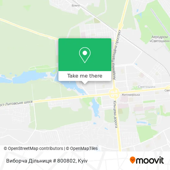 Виборча Дільниця # 800802 map