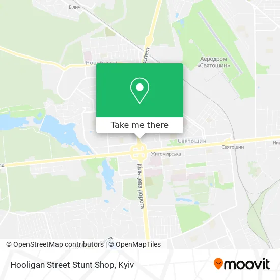 Карта Hooligan Street Stunt Shop