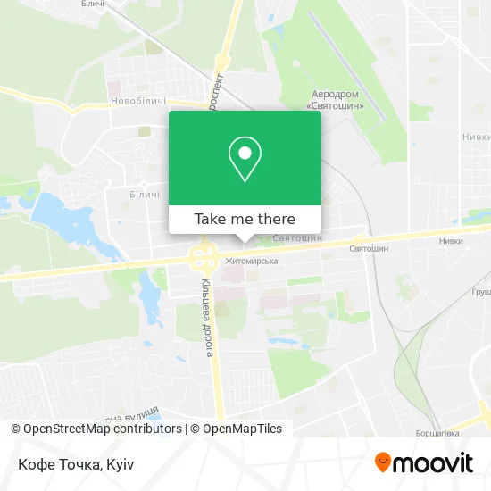 Кофе Точка map