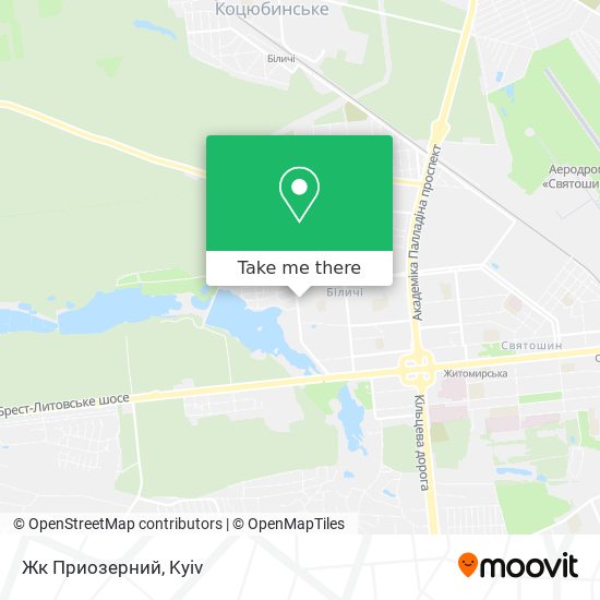 Жк Приозерний map