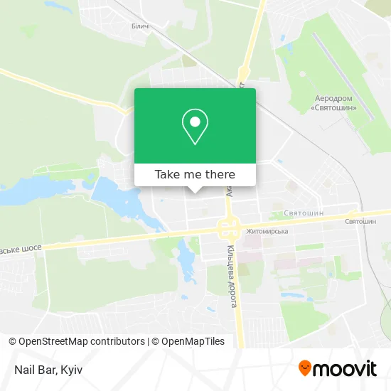 Карта Nail Bar