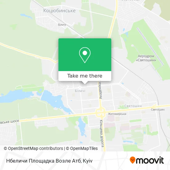 Нбеличи Площадка Возле Атб map