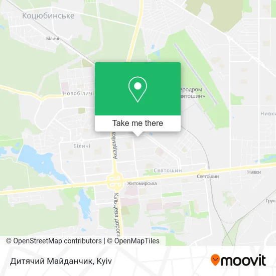 Карта Дитячий Майданчик