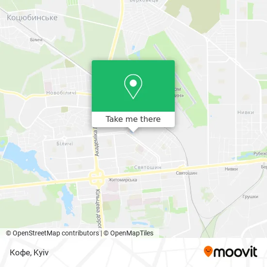 Кофе map