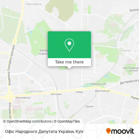 Офіс Народного Депутата України map