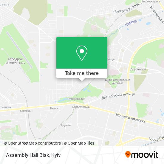 Assembly Hall Bisk map