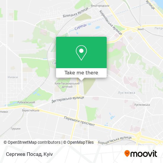 Сергиев Посад map