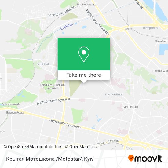 Карта Крытая Мотошкола /Motostar/