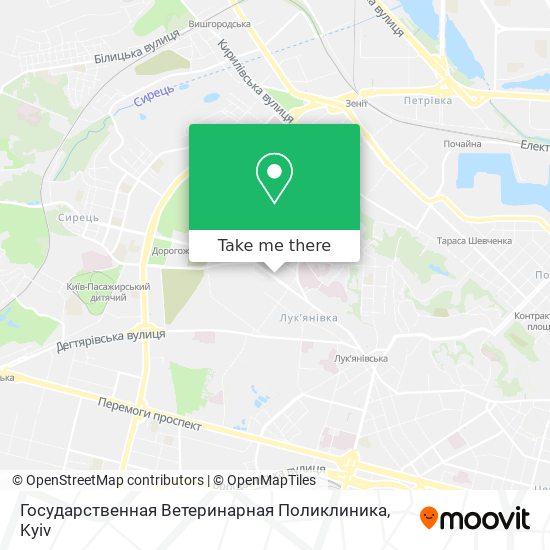 Государственная Ветеринарная Поликлиника map