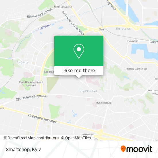 Smartshop map