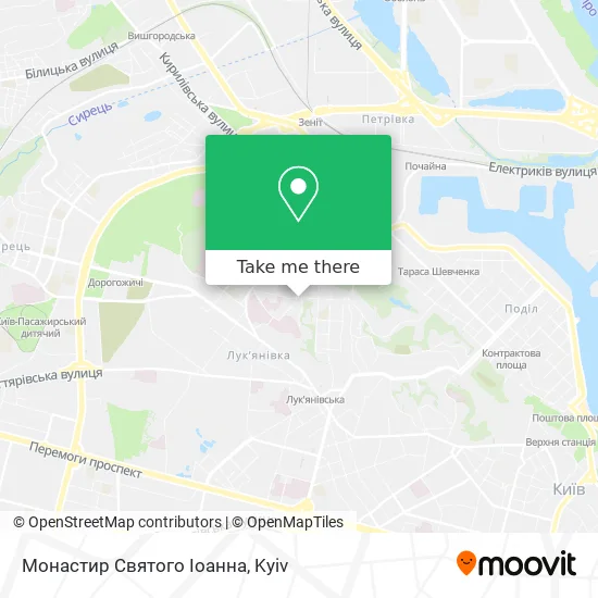 Монастир Святого Іоанна map