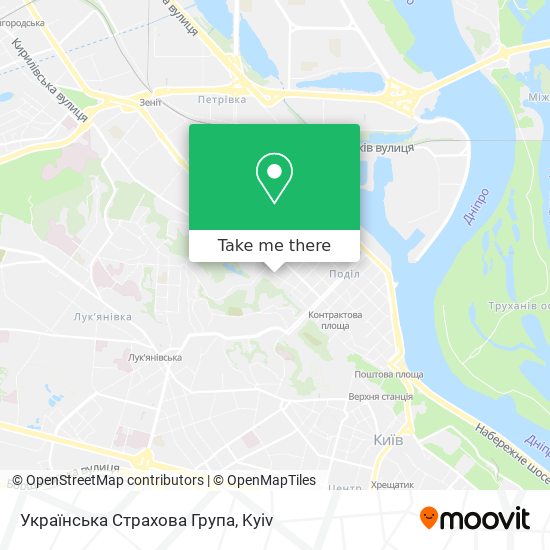 Українська Страхова Група map