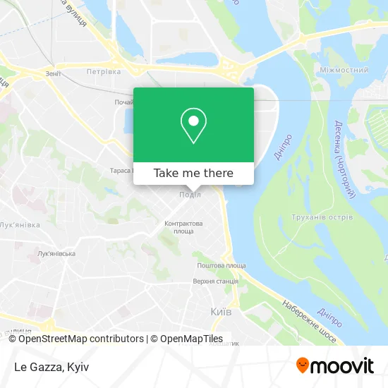 Карта Le Gazza