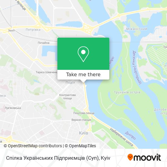 Спілка Українських Підприємців (Суп) map