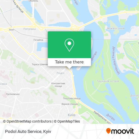 Podol Auto Service map