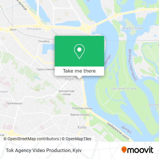Tok Agency Video Production map
