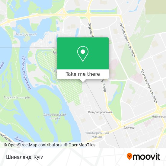 Шиналенд map