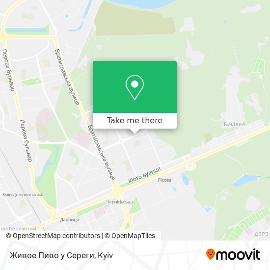 Живое Пиво у Сереги map