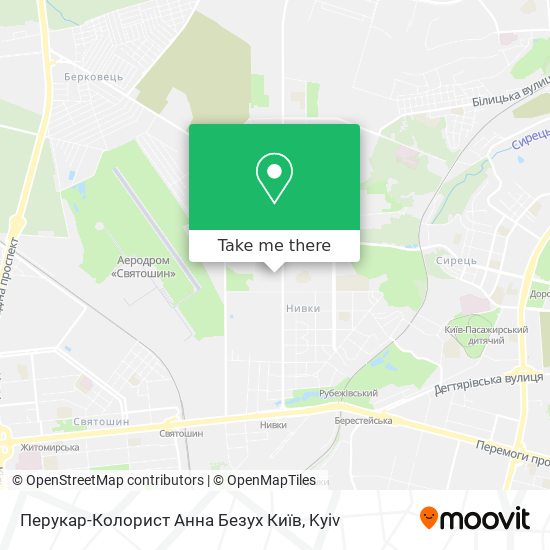 Перукар-Колорист Анна Безух Київ map