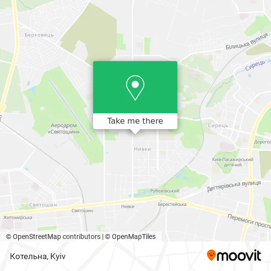 Котельна map