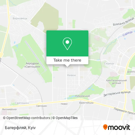 Карта Батерфляй