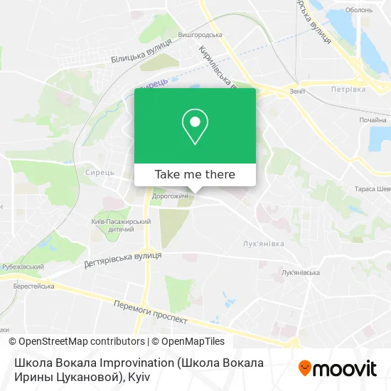 Школа Вокала Improvination (Школа Вокала Ирины Цукановой) map