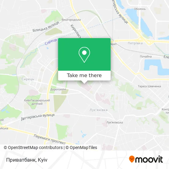 Приватбанк map