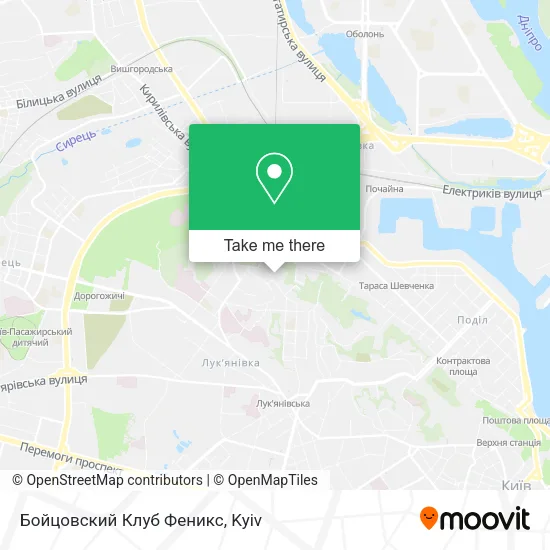 Карта Бойцовский Клуб Феникс