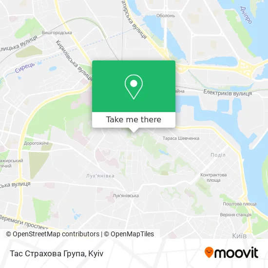 Карта Тас Страхова Група