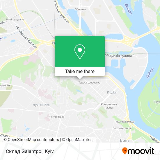 Склад Galantpol map