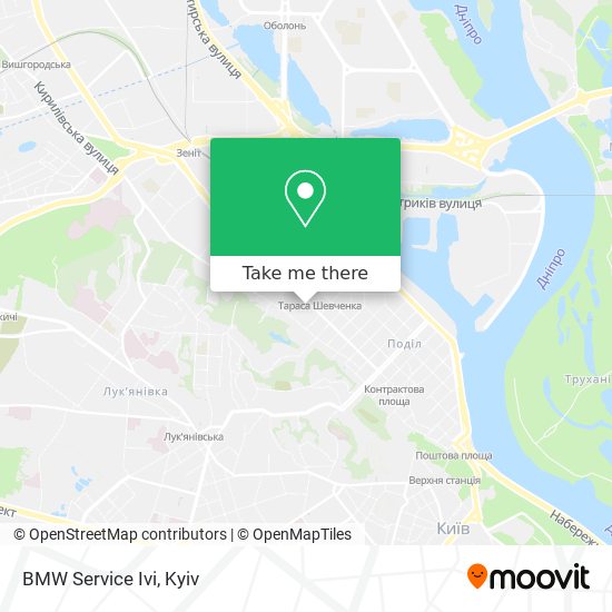Карта BMW Service Ivi