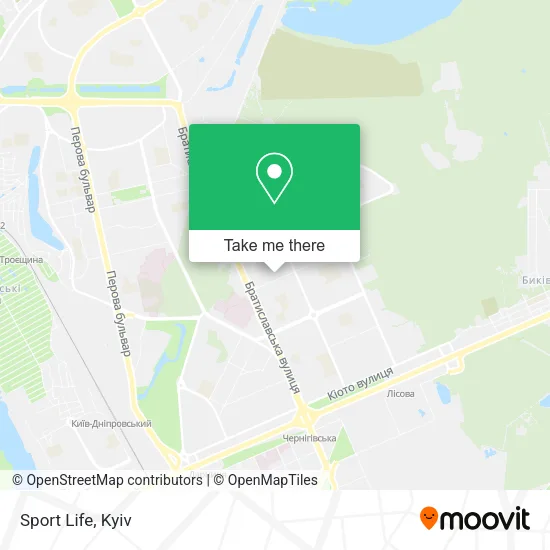 Карта Sport Life