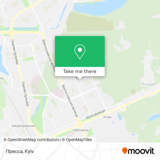 Карта Пресса