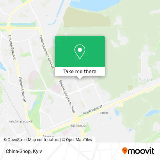 Карта China-Shop