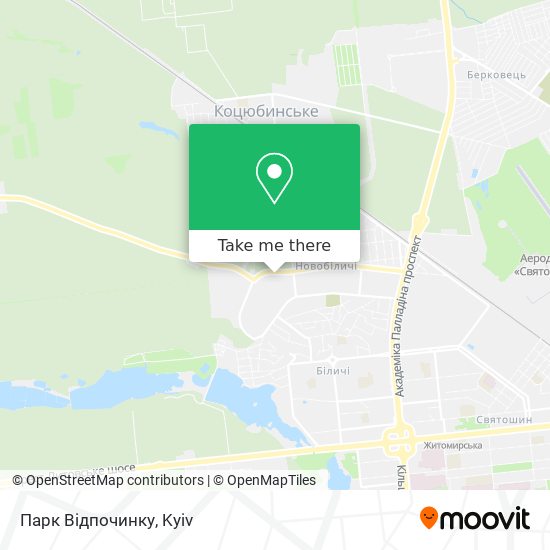 Парк Відпочинку map