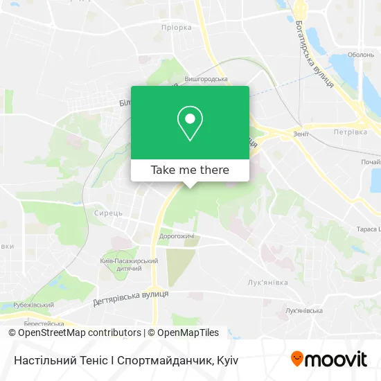 Настільний Теніс І Спортмайданчик map