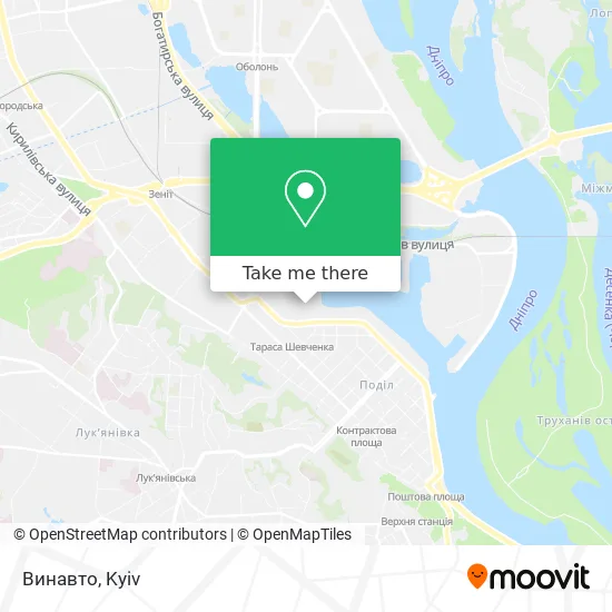 Винавто map