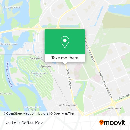 Kokkous Coffee map