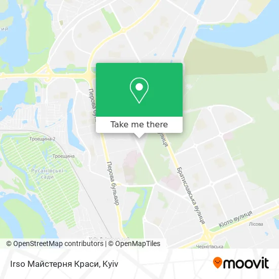 Карта Irso Майстерня Краси