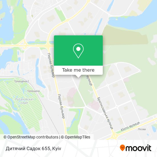 Дитячий Садок 655 map