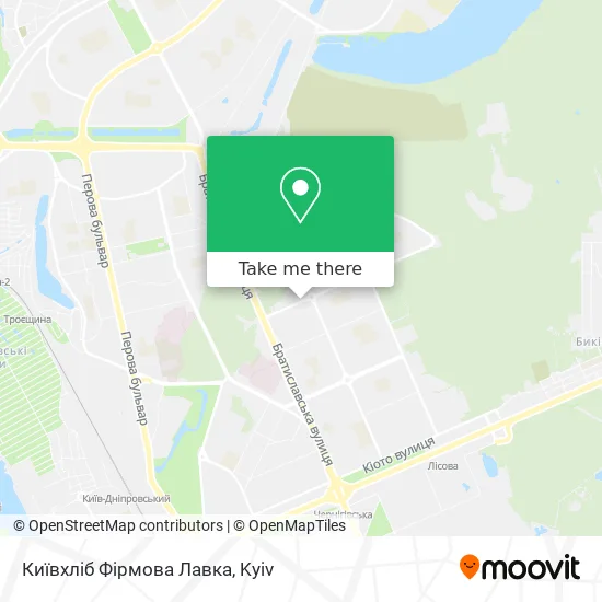 Київхліб Фірмова Лавка map