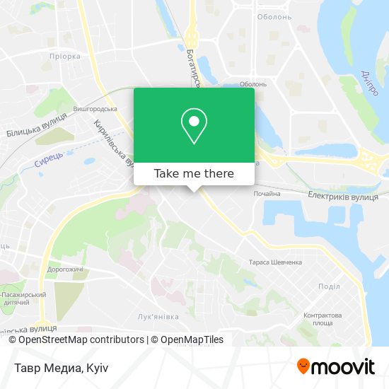 Тавр Медиа map