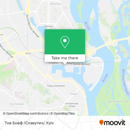 Карта Тов Бнвф /Славутич/