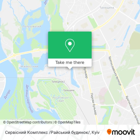 Сервісний Комплекс /Райський будинок/ map