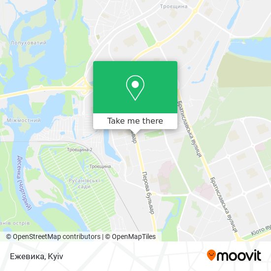 Карта Ежевика