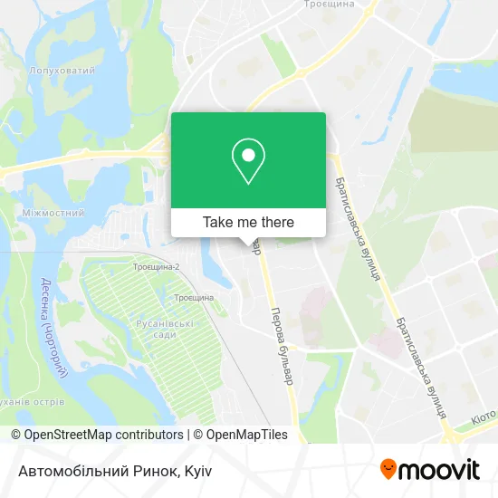 Карта Автомобільний Ринок