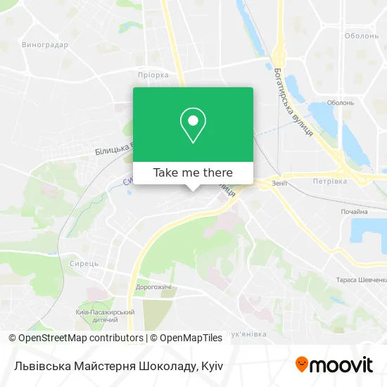 Львівська Майстерня Шоколаду map
