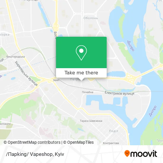 Карта /Парking/ Vapeshop